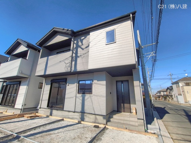 千葉県流山市こうのす台の新築戸建て外構写真 2026年2月3日撮影