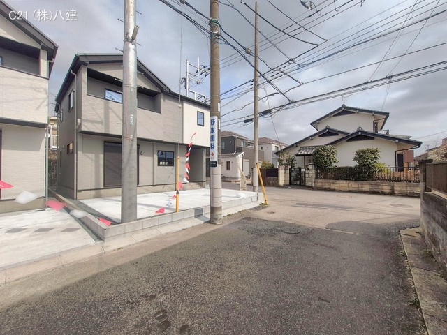 千葉県流山市こうのす台の新築戸建て完成写真 2026年2月23日撮影