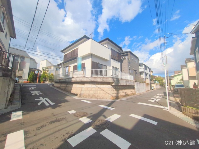 千葉県松戸市河原塚の中古戸建て完成写真 2025年11月9日撮影