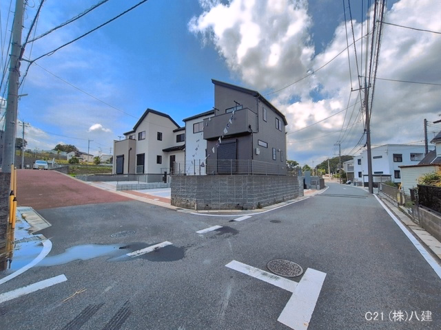 千葉県流山市思井1丁目の新築戸建て完成写真 2026年6月18日撮影