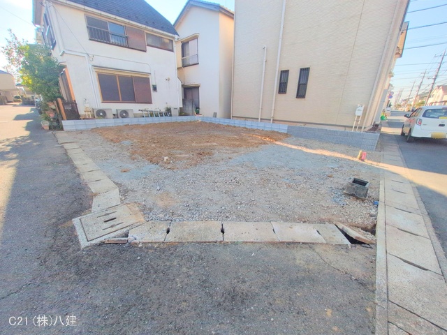 千葉県松戸市栄町7丁目の新築戸建て更地・土地写真 2025年12月10日撮影
