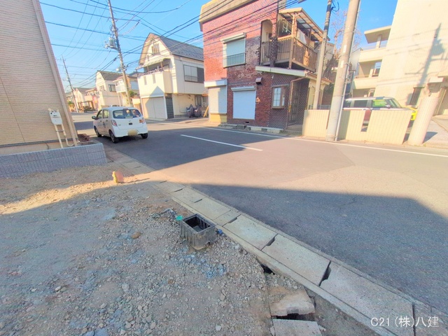 千葉県松戸市栄町7丁目の新築戸建て更地・土地写真 2025年12月10日撮影