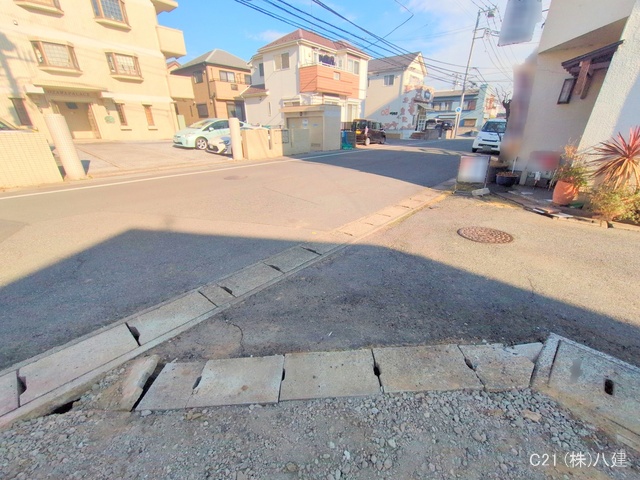 千葉県松戸市栄町7丁目の新築戸建て更地・土地写真 2025年12月10日撮影