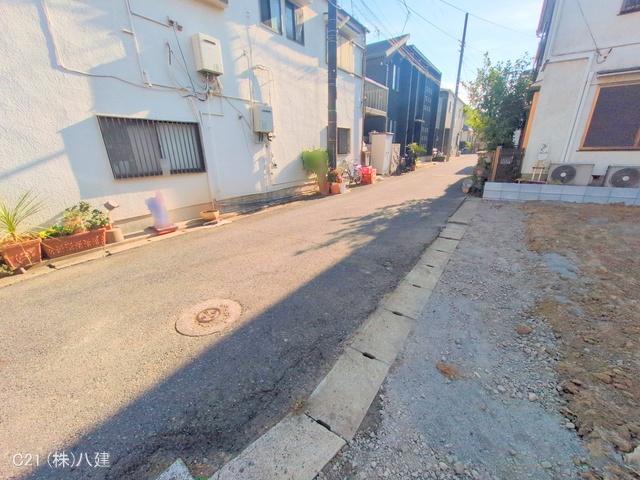 千葉県松戸市栄町7丁目の新築戸建て更地・土地写真 2025年12月10日撮影