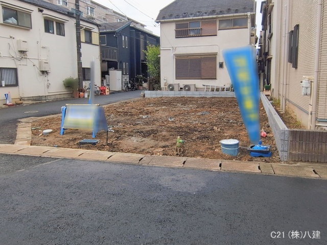 千葉県松戸市栄町７丁目の新築戸建て更地・土地写真 2026年1月6日撮影