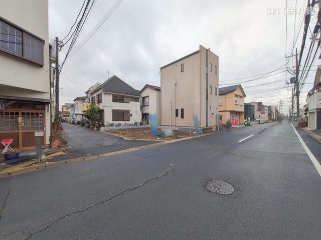 千葉県松戸市栄町７丁目の新築戸建て更地・土地写真 2026年1月6日撮影