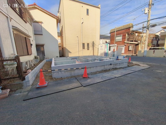 千葉県松戸市栄町７丁目の新築戸建て基礎写真 2026年1月27日撮影