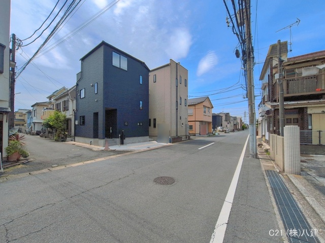 千葉県松戸市栄町７丁目の新築戸建て完成写真 2026年4月27日撮影