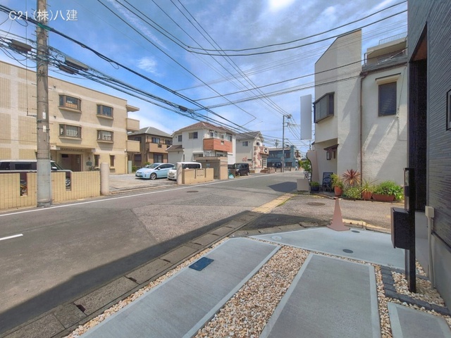 千葉県松戸市栄町７丁目の新築戸建て完成写真 2026年4月27日撮影