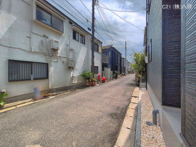 千葉県松戸市栄町７丁目の新築戸建て完成写真 2026年4月27日撮影