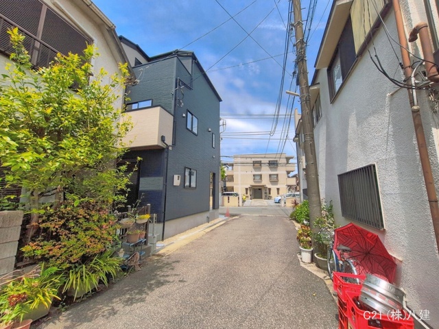千葉県松戸市栄町７丁目の新築戸建て完成写真 2026年4月27日撮影
