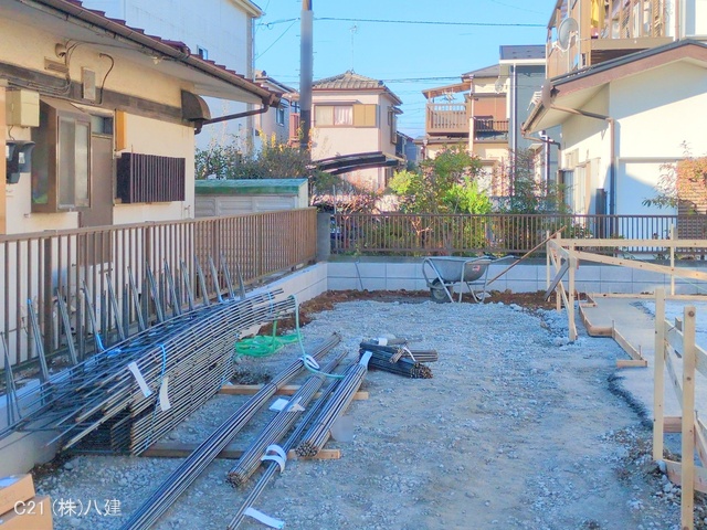 千葉県松戸市松飛台の新築戸建て基礎写真 2025年11月18日撮影