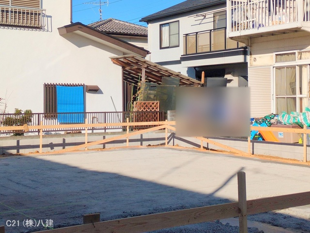 千葉県松戸市松飛台の新築戸建て基礎写真 2025年11月18日撮影