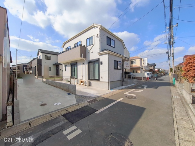 千葉県松戸市松飛台の新築戸建て完成写真 2026年2月17日撮影