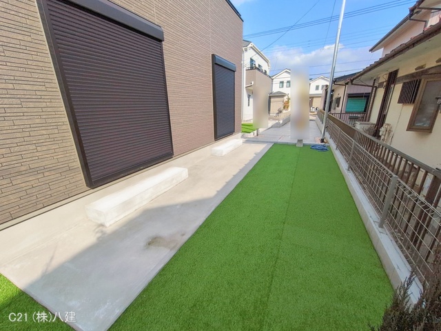 千葉県松戸市松飛台の新築戸建て完成写真 2026年2月17日撮影