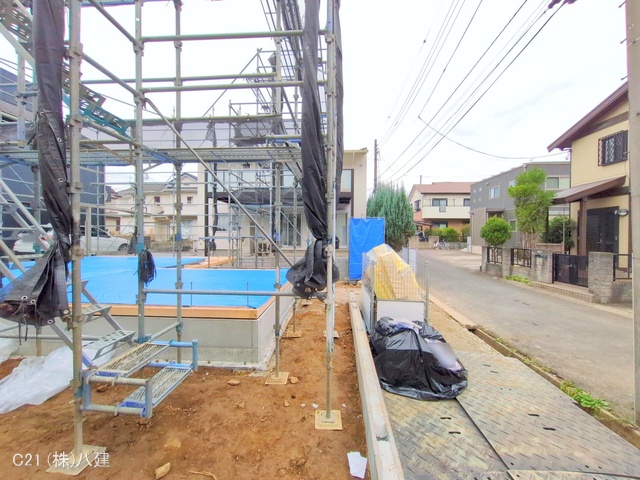 千葉県流山市富士見台１丁目の新築戸建て基礎写真 2025年11月24日撮影