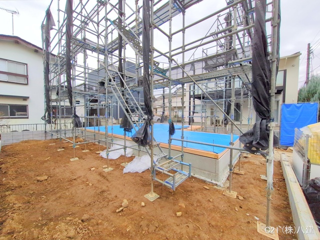千葉県流山市富士見台１丁目の新築戸建て基礎写真 2025年11月24日撮影