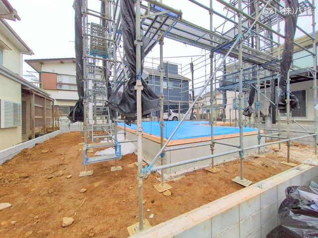 千葉県流山市富士見台１丁目の新築戸建て基礎写真 2025年11月24日撮影