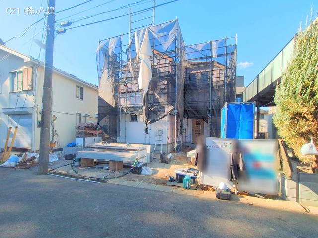 千葉県流山市富士見台１丁目の新築戸建てシート写真 2025年12月11日撮影