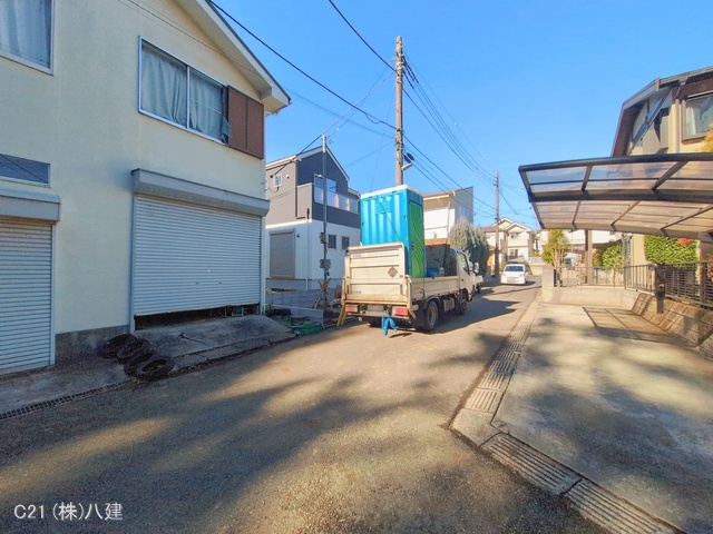 千葉県流山市富士見台１丁目の新築戸建て外構写真 2026年1月7日撮影