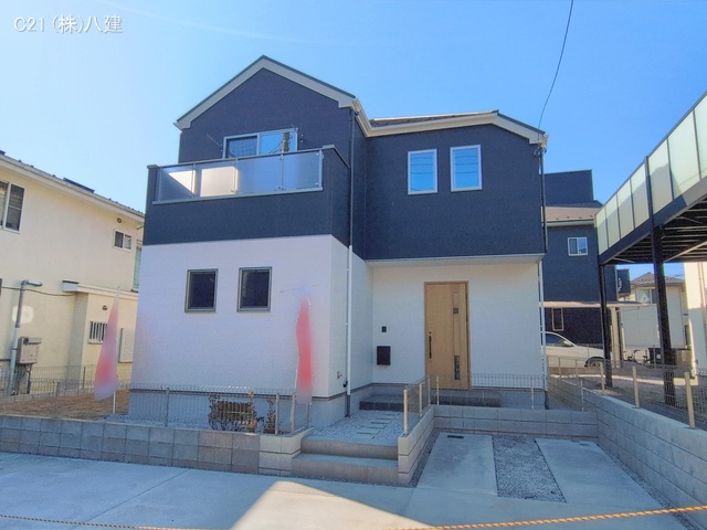 千葉県流山市富士見台１丁目の新築戸建て完成写真 2026年2月3日撮影