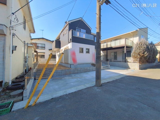 千葉県流山市富士見台１丁目の新築戸建て完成写真 2026年2月3日撮影