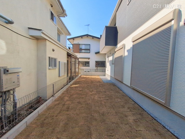 千葉県流山市富士見台１丁目の新築戸建て完成写真 2026年2月3日撮影