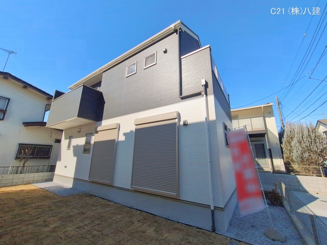 千葉県流山市富士見台１丁目の新築戸建て完成写真 2026年2月3日撮影