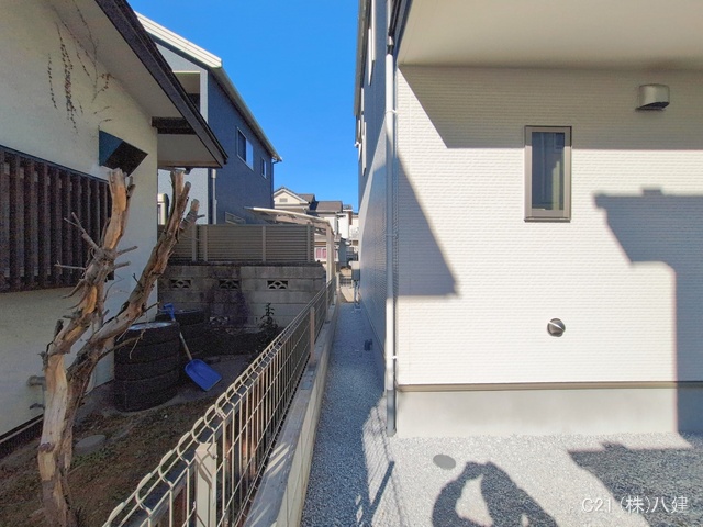 千葉県流山市富士見台１丁目の新築戸建て完成写真 2026年2月3日撮影