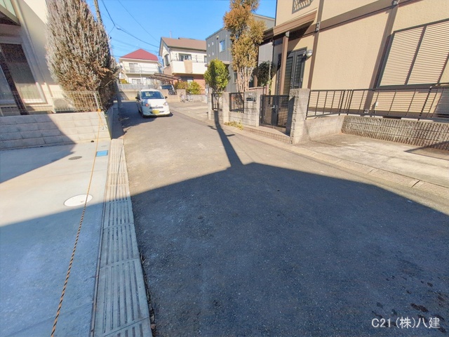 千葉県流山市富士見台１丁目の新築戸建て完成写真 2026年2月3日撮影