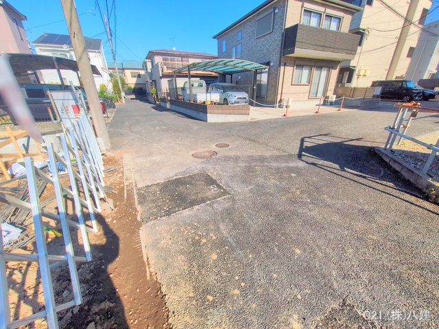 千葉県流山市向小金1丁目の新築戸建て基礎写真 2025年11月30日撮影