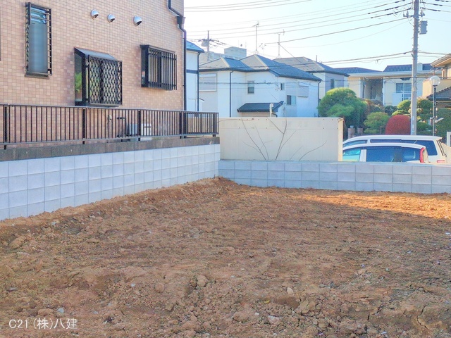 千葉県松戸市松戸の新築戸建て更地・土地写真 2025年12月10日撮影