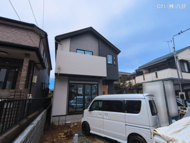 千葉県松戸市松戸の新築戸建て外構写真 2026年3月3日撮影