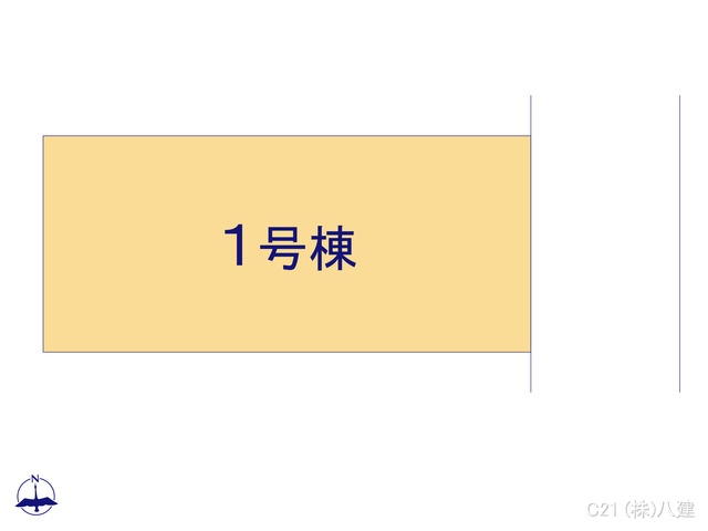 千葉県松戸市松戸の新築戸建て全体区画図 ※図面と異なる場合は現況を優先