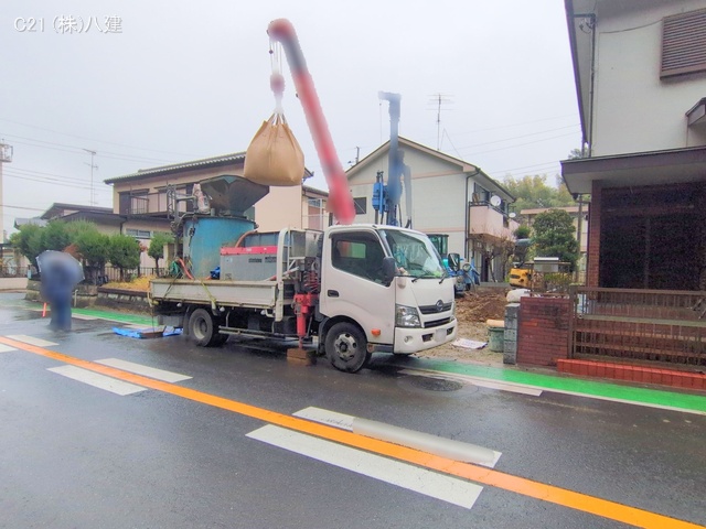 千葉県流山市名都借の新築戸建て更地・土地写真 2025年12月23日撮影