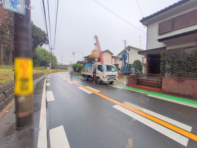 千葉県流山市名都借の新築戸建て更地・土地写真 2025年12月23日撮影