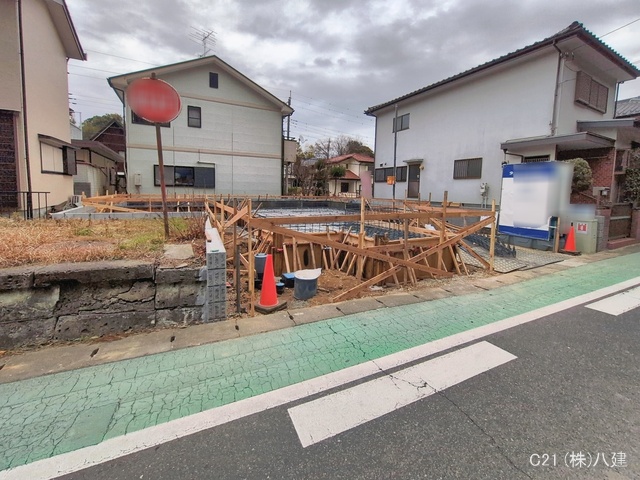 千葉県流山市名都借の新築戸建て基礎写真 2026年1月19日撮影