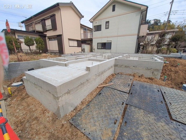 千葉県流山市名都借の新築戸建て基礎写真 2026年2月5日撮影