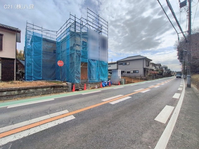 千葉県流山市名都借の新築戸建て上棟写真 2026年2月19日撮影