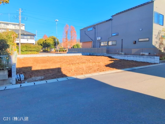 千葉県松戸市新松戸７丁目の新築戸建て更地・土地写真 2025年12月14日撮影