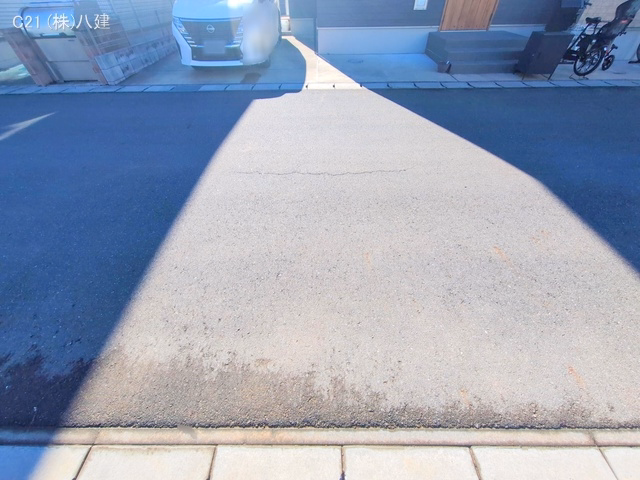 千葉県松戸市新松戸７丁目の新築戸建て更地・土地写真 2025年12月14日撮影