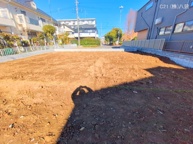 千葉県松戸市新松戸７丁目の新築戸建て更地・土地写真 2025年12月14日撮影