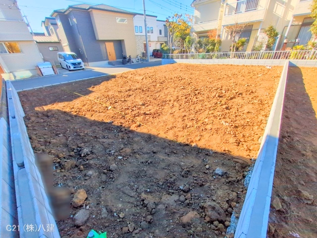 千葉県松戸市新松戸７丁目の新築戸建て更地・土地写真 2025年12月14日撮影