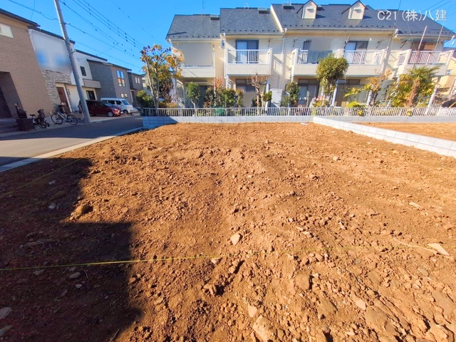 千葉県松戸市新松戸７丁目の新築戸建て更地・土地写真 2025年12月14日撮影