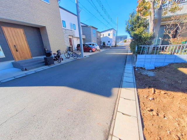 千葉県松戸市新松戸７丁目の新築戸建て更地・土地写真 2025年12月14日撮影