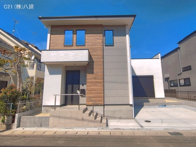 千葉県松戸市新松戸７丁目の新築戸建て完成写真 2026年3月23日撮影