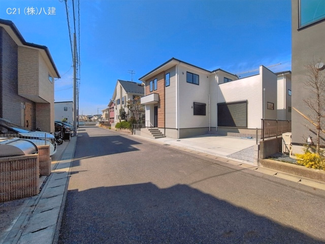 千葉県松戸市新松戸７丁目の新築戸建て完成写真 2026年3月23日撮影