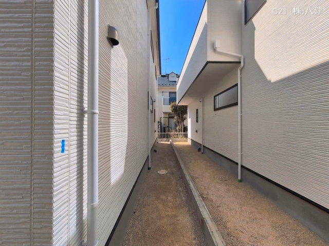 千葉県松戸市新松戸７丁目の新築戸建て完成写真 2026年3月23日撮影