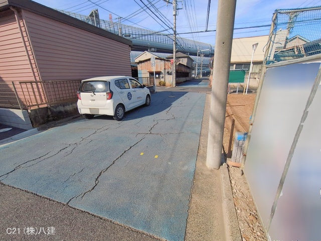 千葉県松戸市小山の新築戸建て上棟写真 2026年2月4日撮影