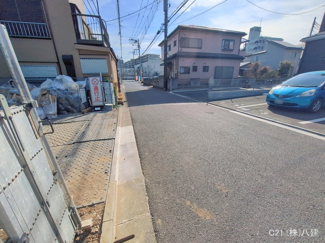 千葉県松戸市小山の新築戸建て上棟写真 2026年2月4日撮影